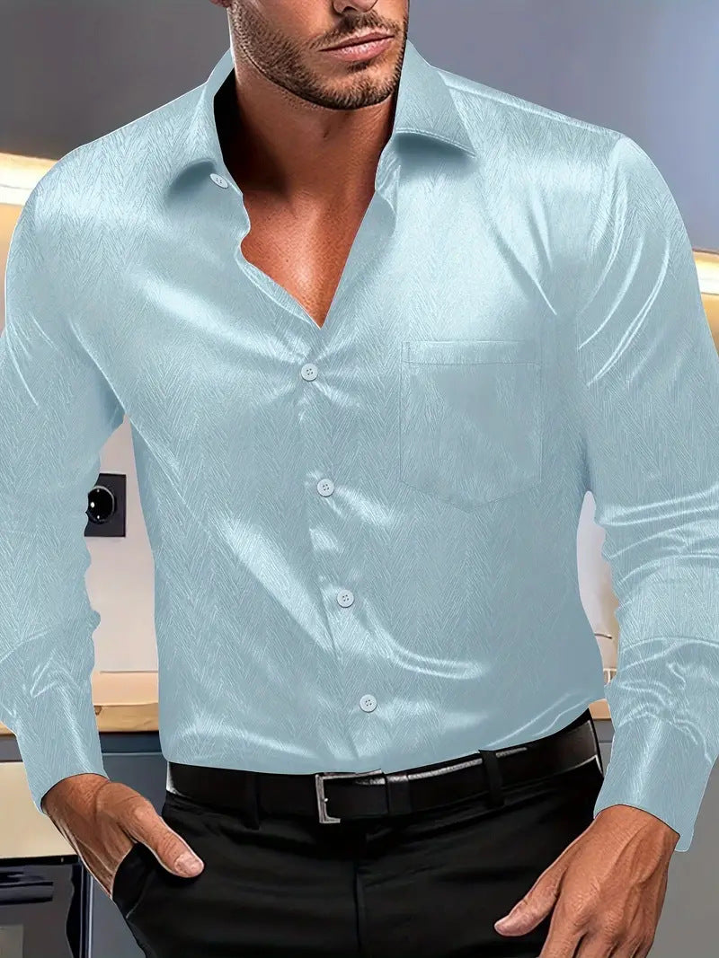 Herren elegantes und modernes Hemd Echoarchiv