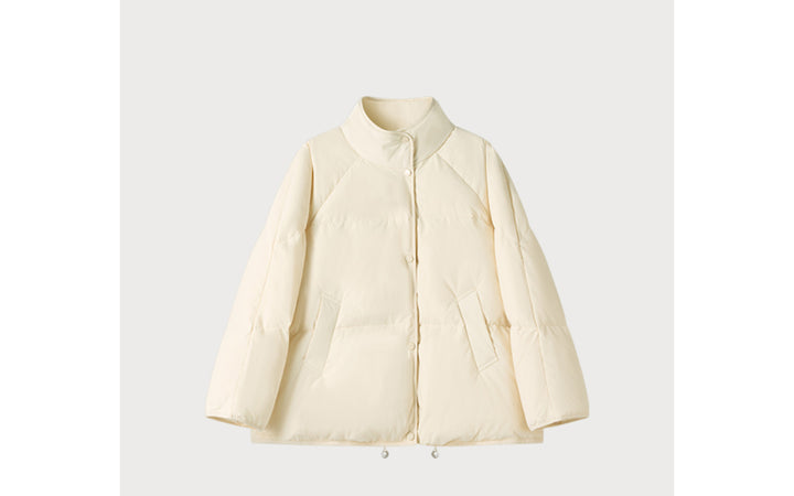 Damen Modische Übergangsjacke mit hoher Kragen Echoarchiv