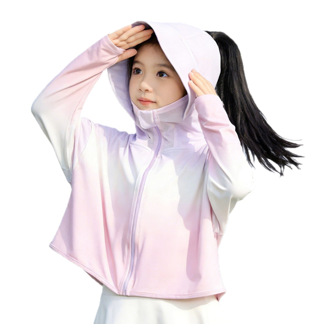 Damen Sportjacke mit funktionalem UV-Schutz und Kapuze Echo Archiv
