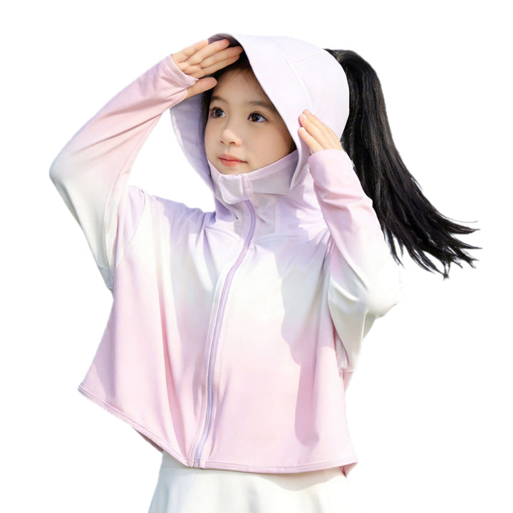 Damen Sportjacke mit funktionalem UV-Schutz und Kapuze Echo Archiv