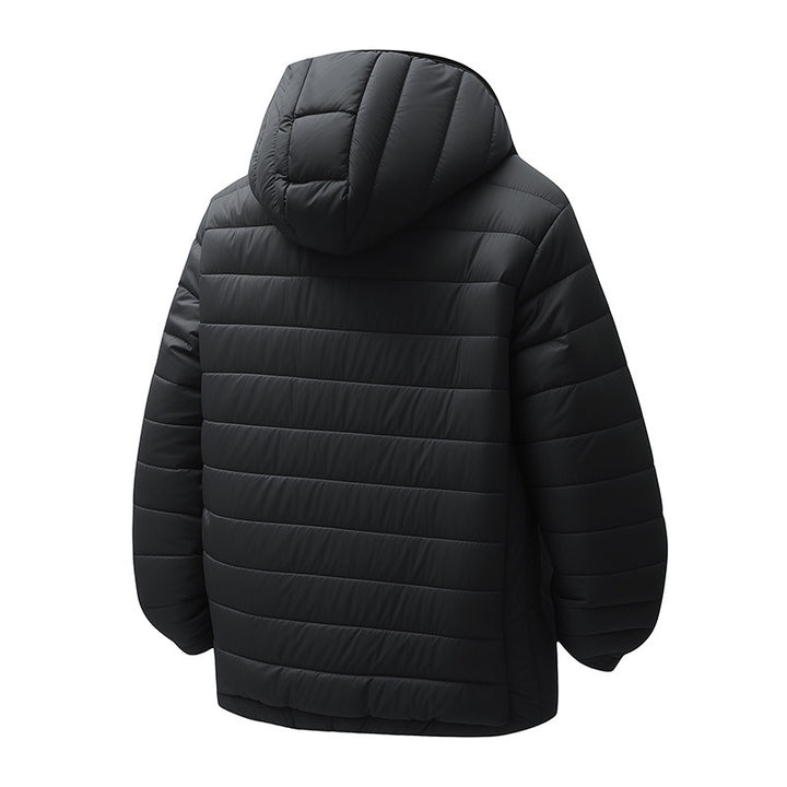 Herren Isolierte Steppjacke mit atmungsaktiver Kapuze Echoarchiv