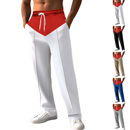 Herren modische Sweatpants mit innovativem Schnitt und seitlichen Eingrifftaschen Echoarchiv