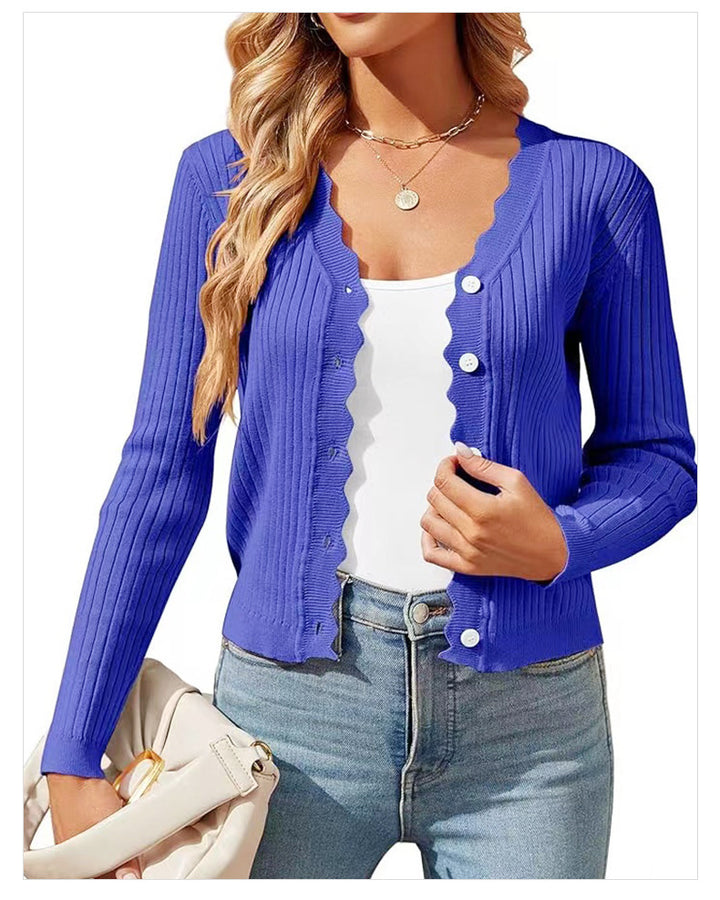 Damen Elegante und figurbetonte Strickjacke Echo Archiv