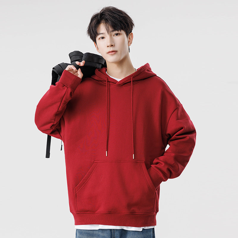 Unisex Oversize-Kapuzenpullover mit Kängurutasche und Drop-Shoulder Echo Archiv