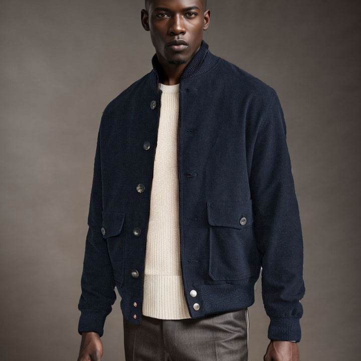Herren modische Utility-Jacke mit praktischen Taschen Echoarchiv