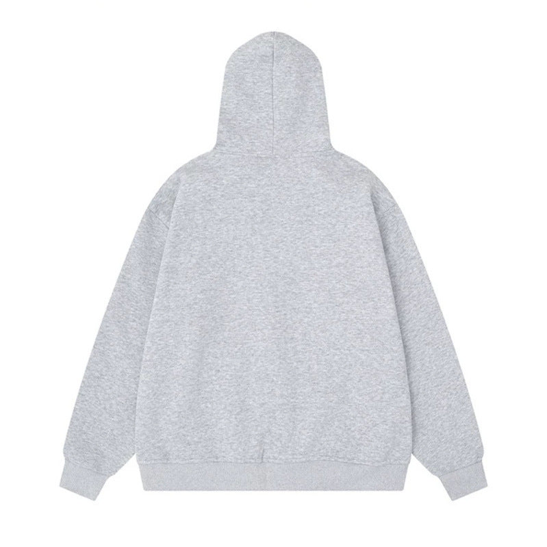 Damen Kapuzensweatjacke mit gepünktetem Kapuzenfutter, dekorativer Schleife und Notenmotiv Echoarchiv