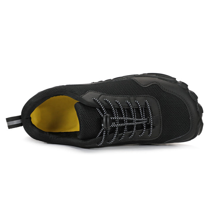 Herren nan leichter Schnellzug-Trekkingschuh mit Gummizehschutz, atmungsaktivem Meshoberteil und profiliertem Outdoor-Laufsohle Echo Archiv