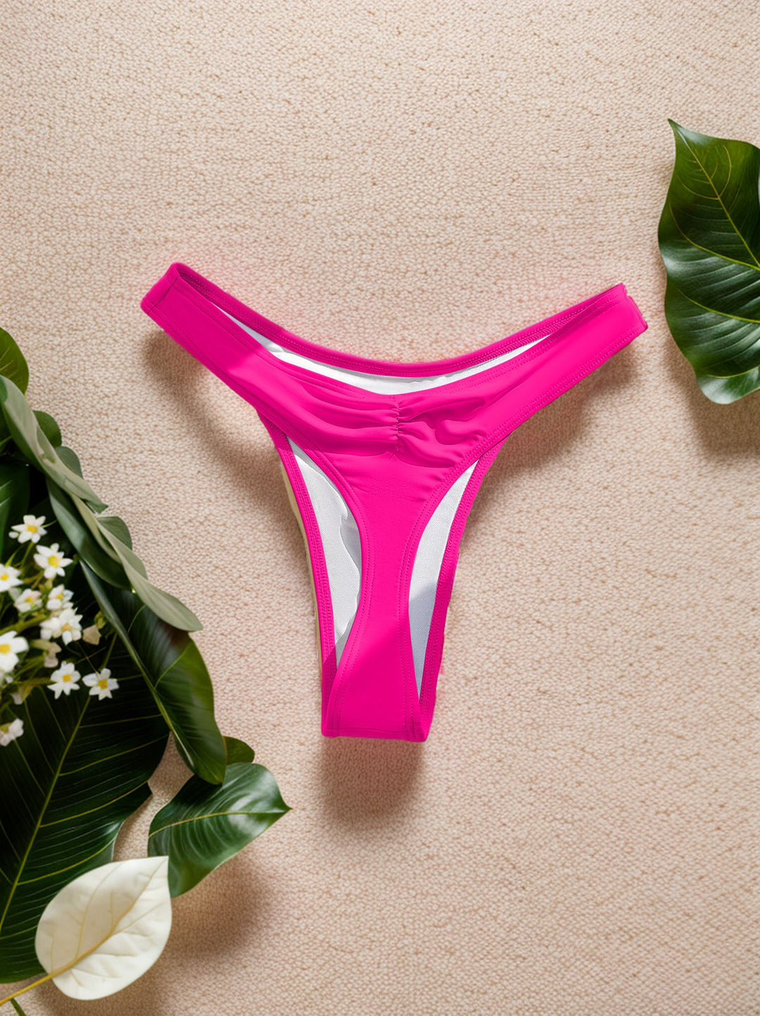 Damen Bikini-Hose mit hohem Beinausschnitt und elegantem Schnitt Echo Archiv