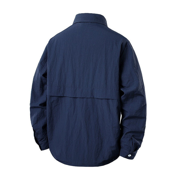 Herren Lässige Hemdjacke Echo Archiv