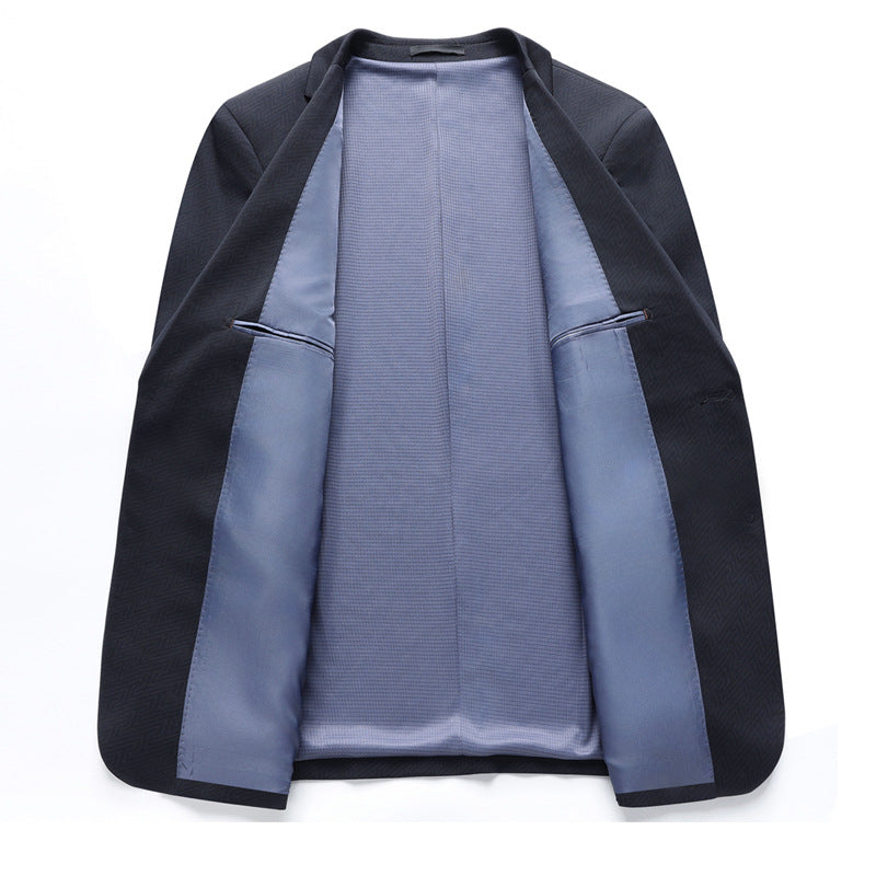 Herren eleganter Blazer mit strukturiertem Design und modernen Akzenten Echoarchiv