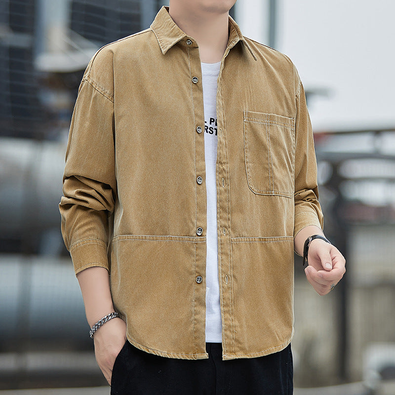 Herren Denim Overshirt Echoarchiv