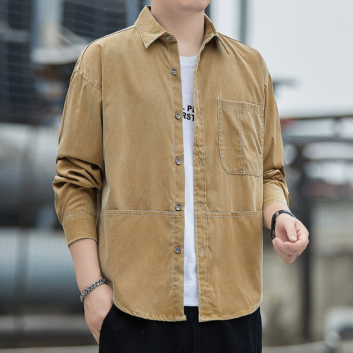 Herren Denim Overshirt Echoarchiv