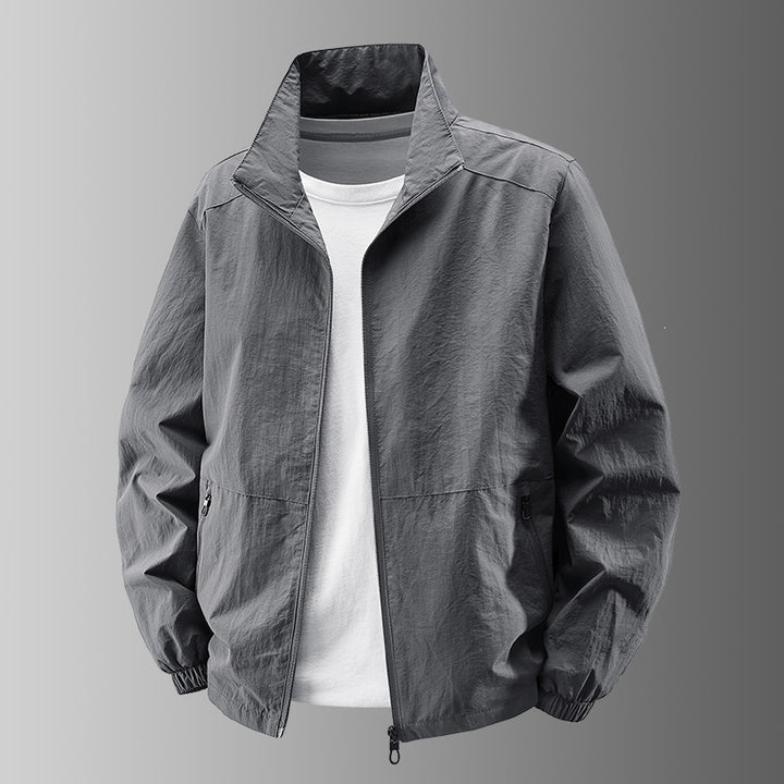 Herren Ultralight Technical Blousonjacke mit elastischen Bündchen, verdeckten Reißverschlusstaschen & atmungsaktivem Nylonmix Echo Archiv