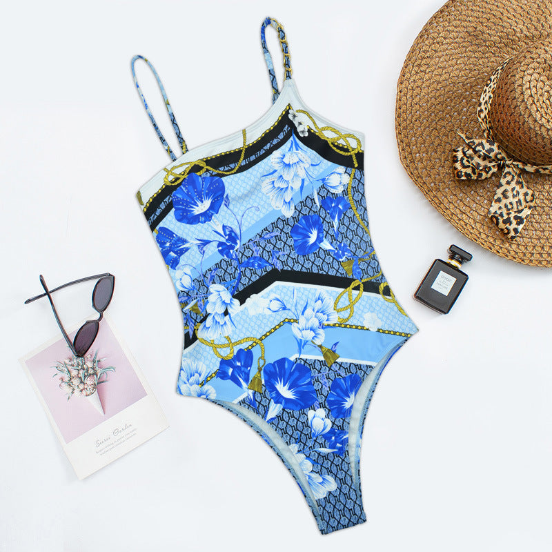 Damen Floral Badeanzug Echo Archiv