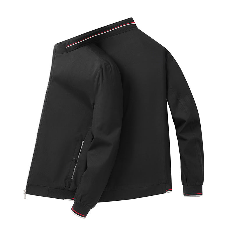 Herren sportive Jacke mit praktischen Reißverschlusstaschen Echoarchiv