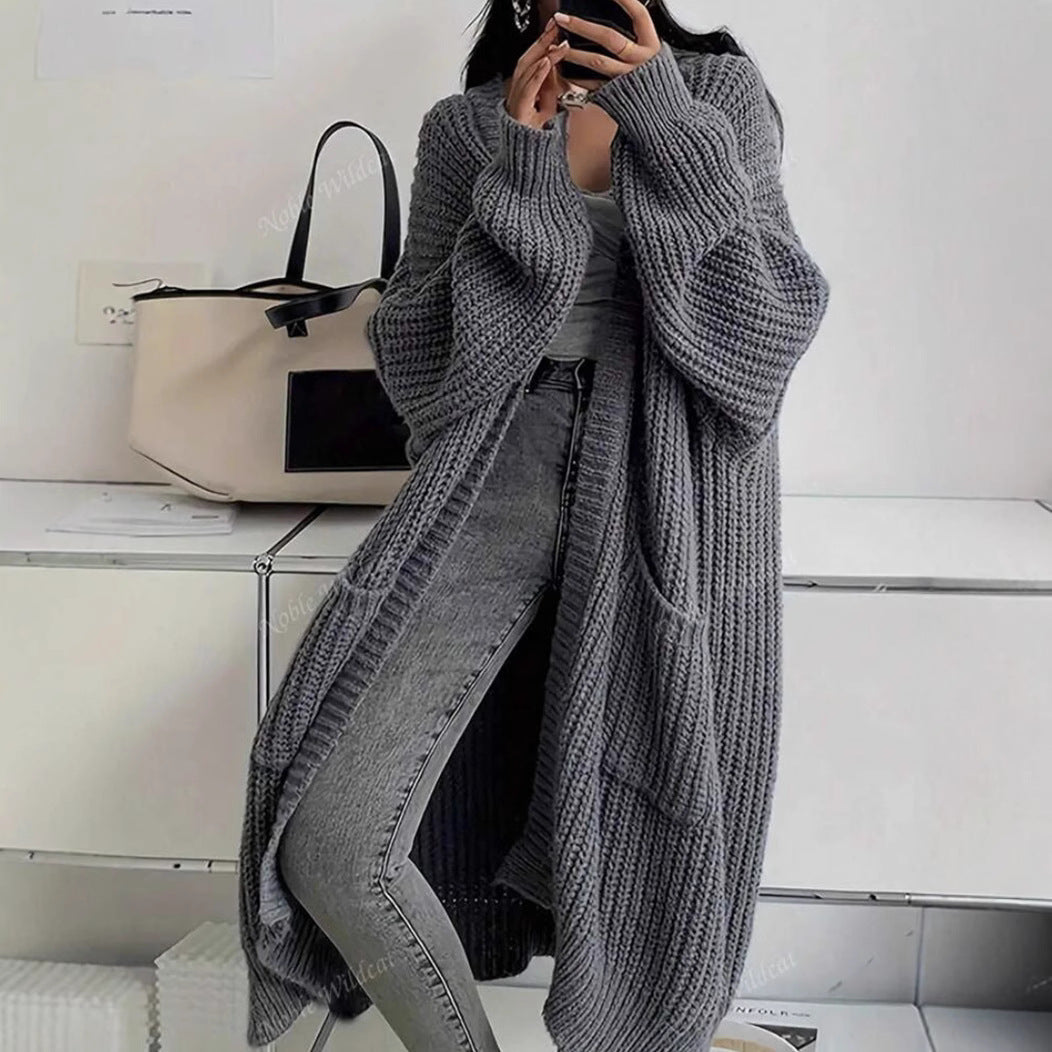 Damen Strickmantel im Oversized-Stil Echoarchiv