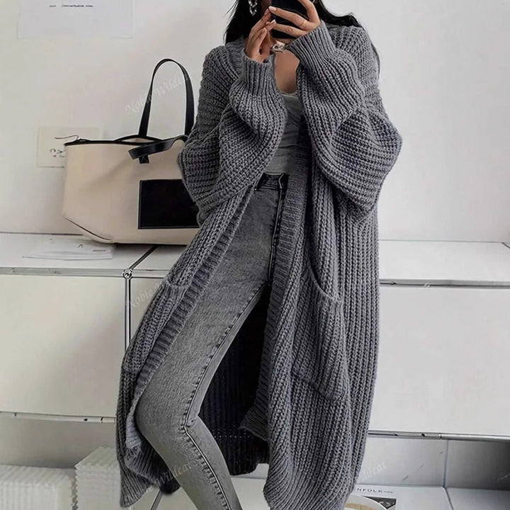 Damen Strickmantel im Oversized-Stil Echoarchiv