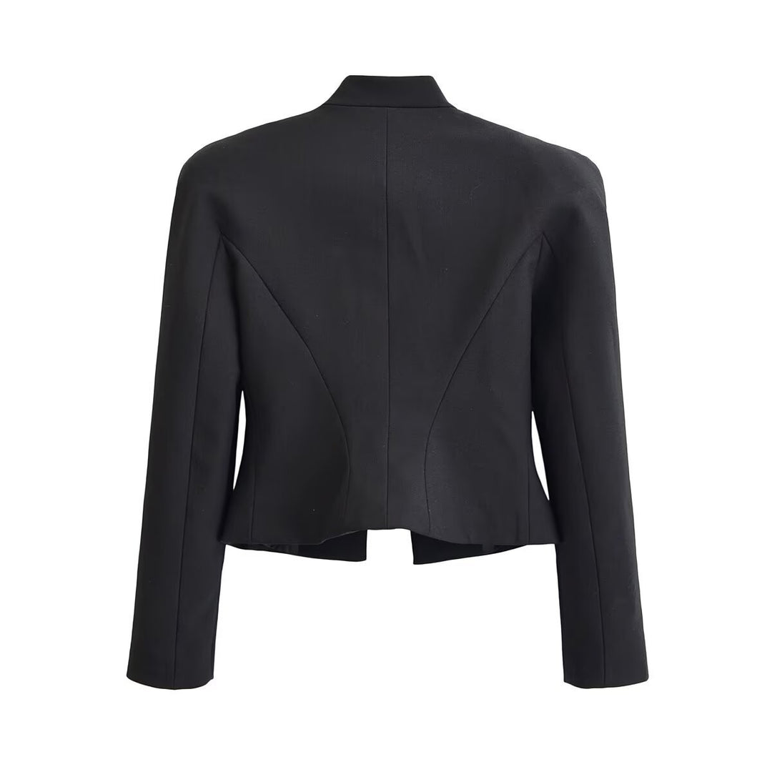 Damen 40+ taillierter Militärblazer mit Kordel- und Zierknopfdetails Echo Archiv
