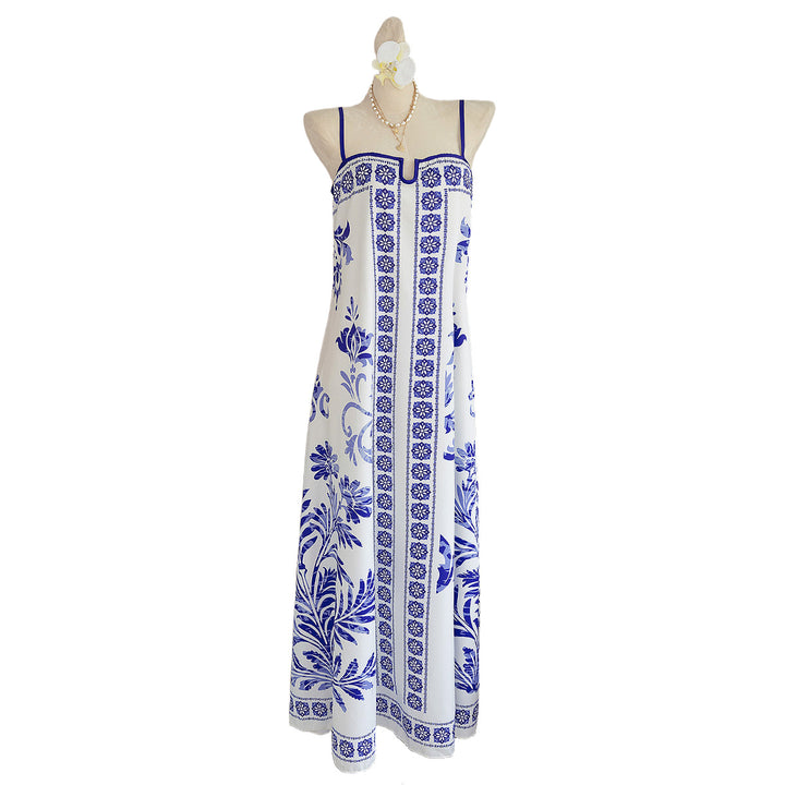 Damen Sommerkleid mit floralen Mustern und leichter luftiger Passform Echo Archiv