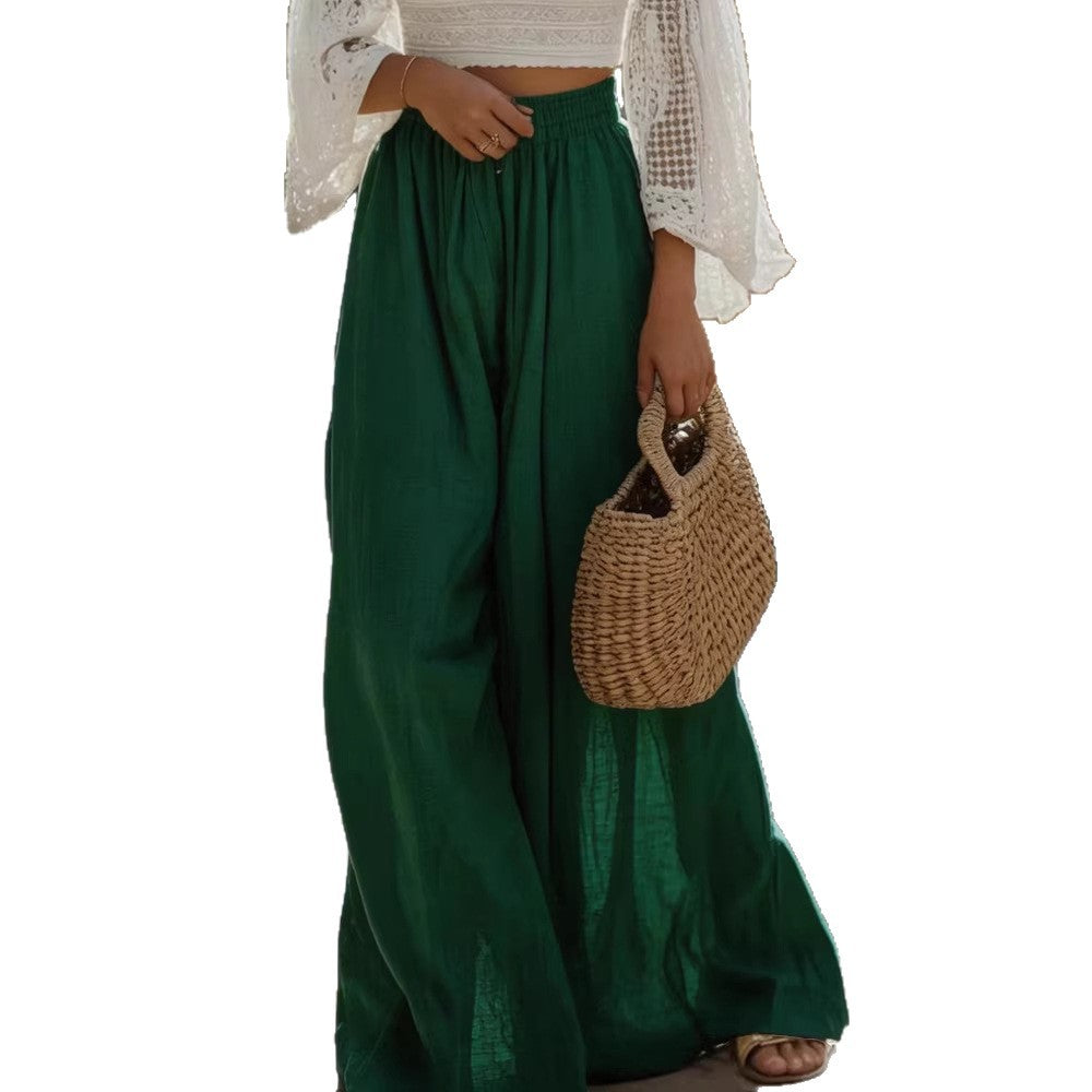 Damen weite Leinenhose Echoarchiv