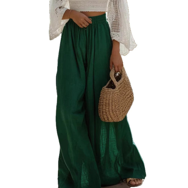 Damen weite Leinenhose Echoarchiv
