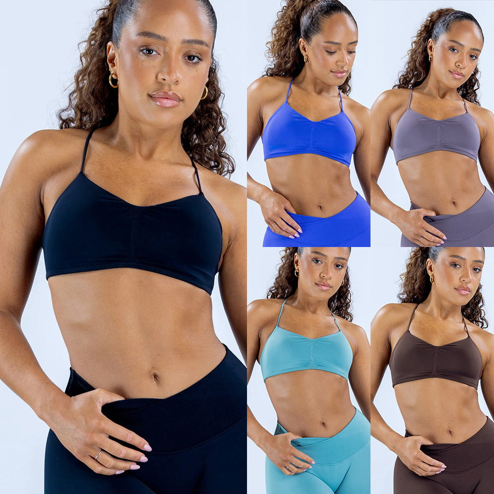 Damen Sport-Bikini-Oberteil mit verstellbaren Trägern und unterstützender Passform Echo Archiv