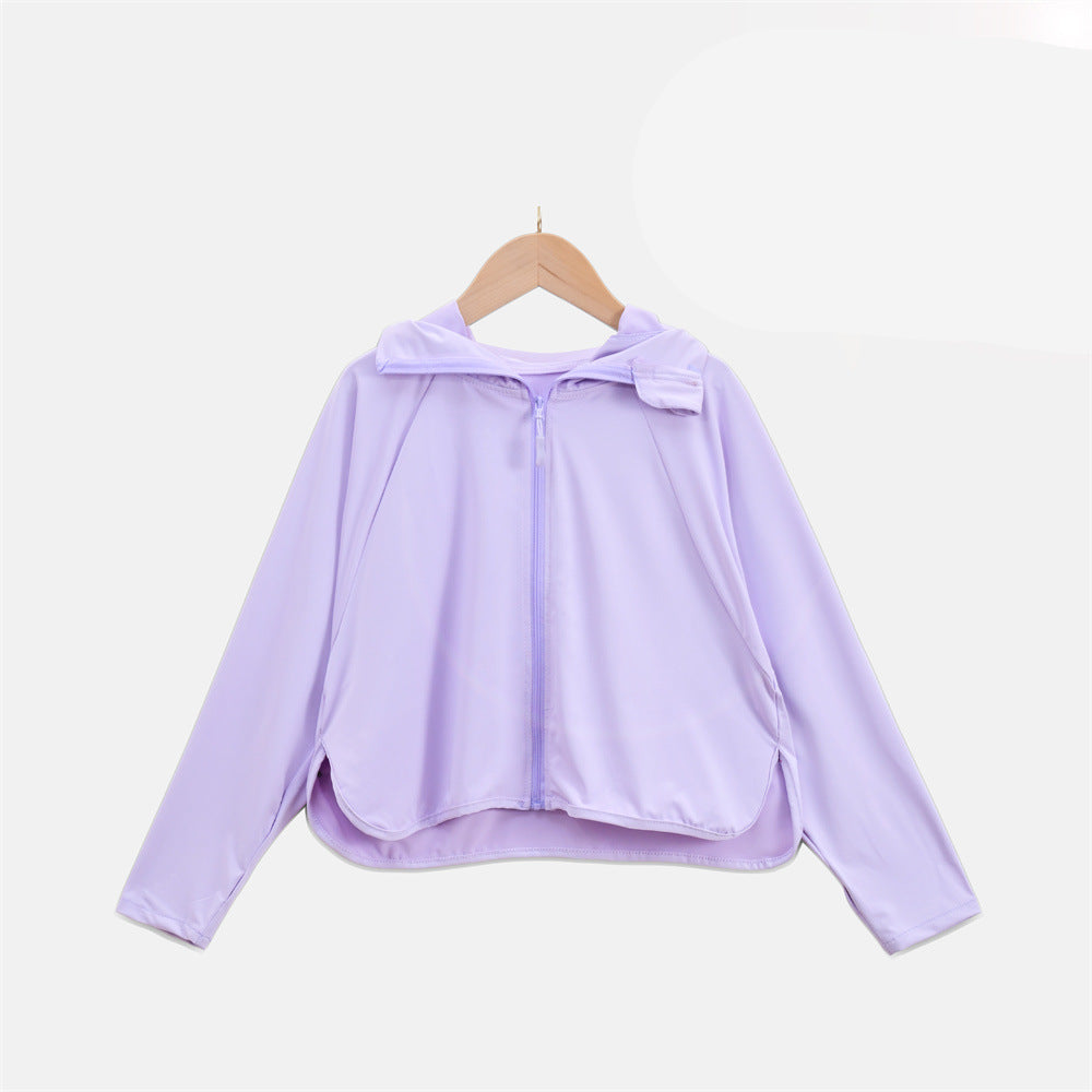 Damen Leichte UV-Schutzjacke mit Kapuze und atmungsaktiven Eigenschaften Echo Archiv