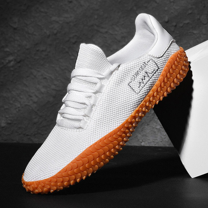 Herren Camouflage Strick-Sneaker mit griffiger Wabenprofilsohle und gepolstertem Knöchelkragen Echo Archiv