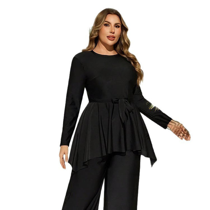Damen eleganter Two-Piece Jumpsuit mit Wickel-Design Echo Archiv