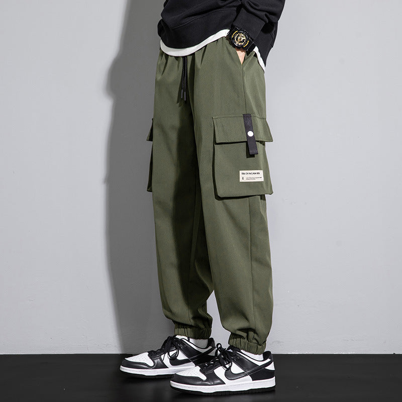 Herren Bequeme Cargo-Hose mit mehreren Taschen Echo Archiv