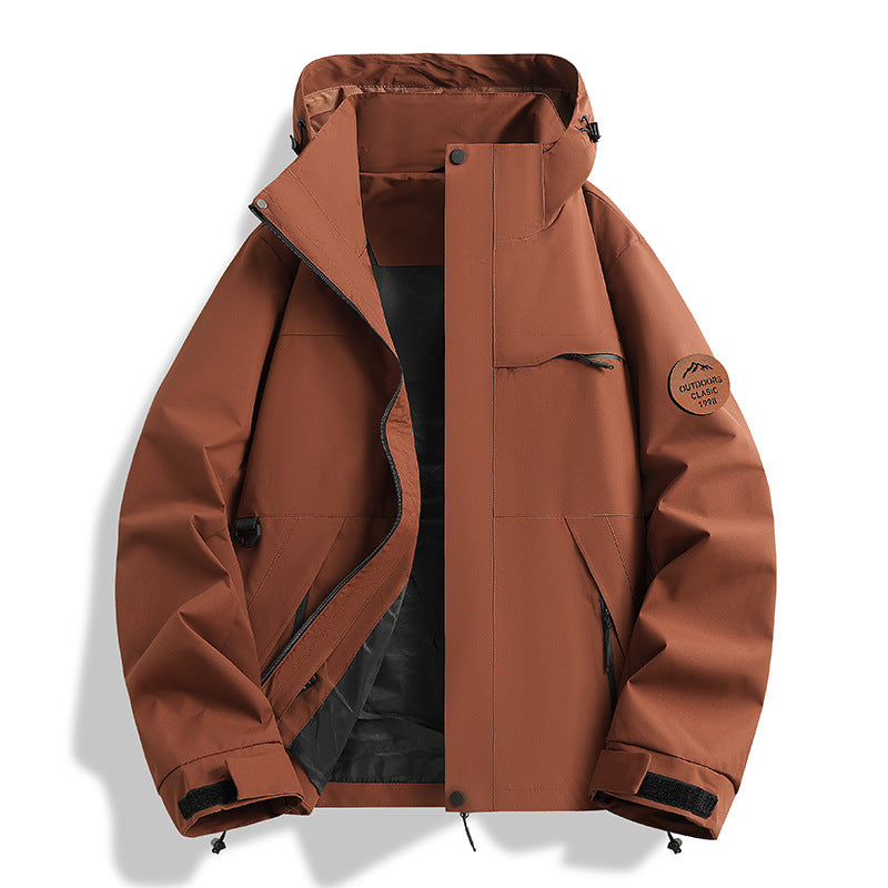 Herren Wasserabweisende Outdoorjacke Echo Archiv