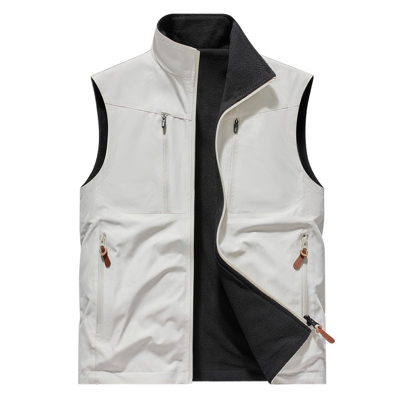 Herren Multifunktionale Fleece-Weste Echo Archiv