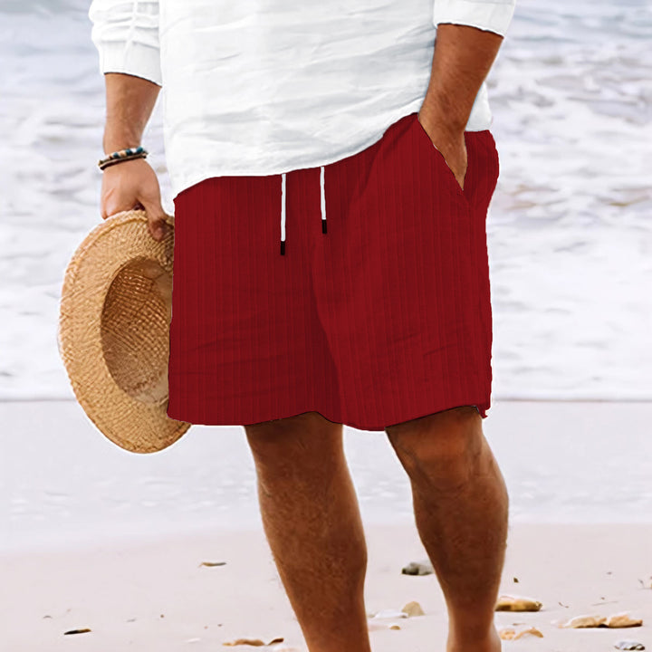 Herren Bade- und Freizeitshorts mit elastischem Bund und praktischen Seitentaschen Echoarchiv