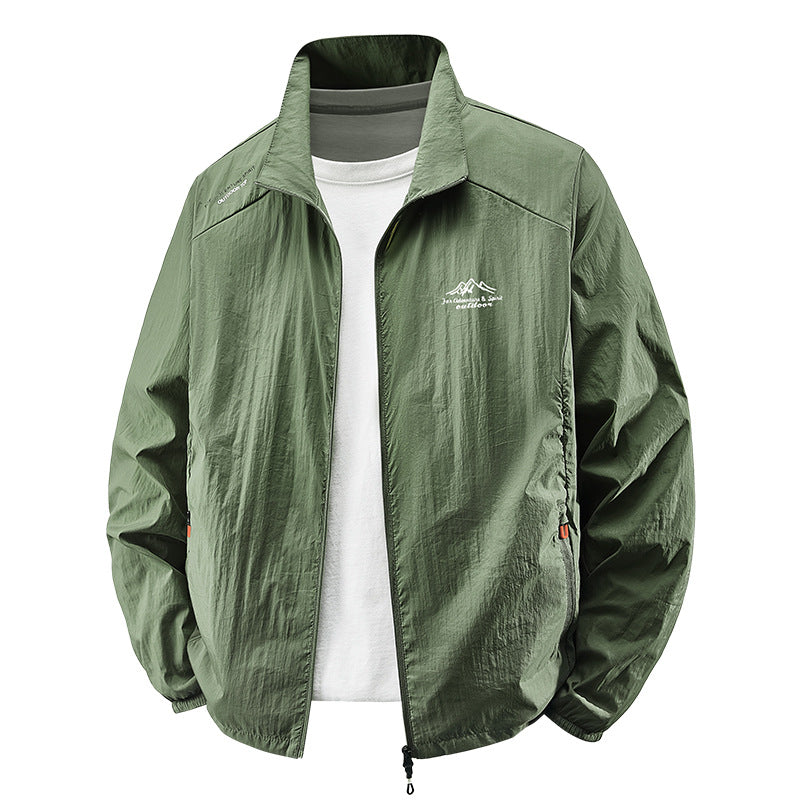 Herren Leichte Reisewindjacke Echo Archiv