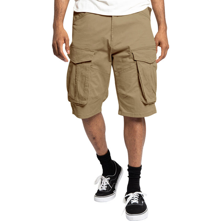Herren nan robuste Cargoshorts mit großen Klappentaschen und lockerer Passform Echo Archiv