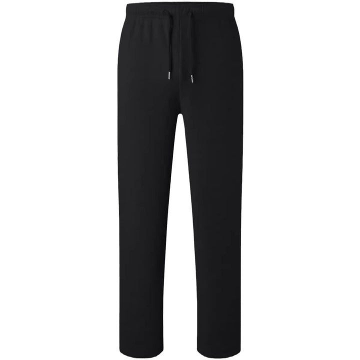 Herren Relaxed-Fit Sweatpants mit geradem Bein Fleece-Innenfutter und elastischem Kordelbund – Marzano