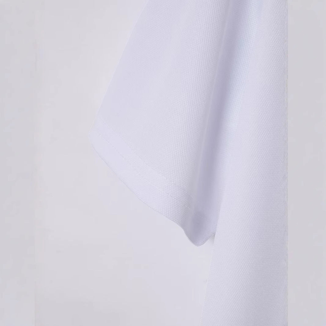 Herren Poloshirt mit modischem Druckdesign Echoarchiv