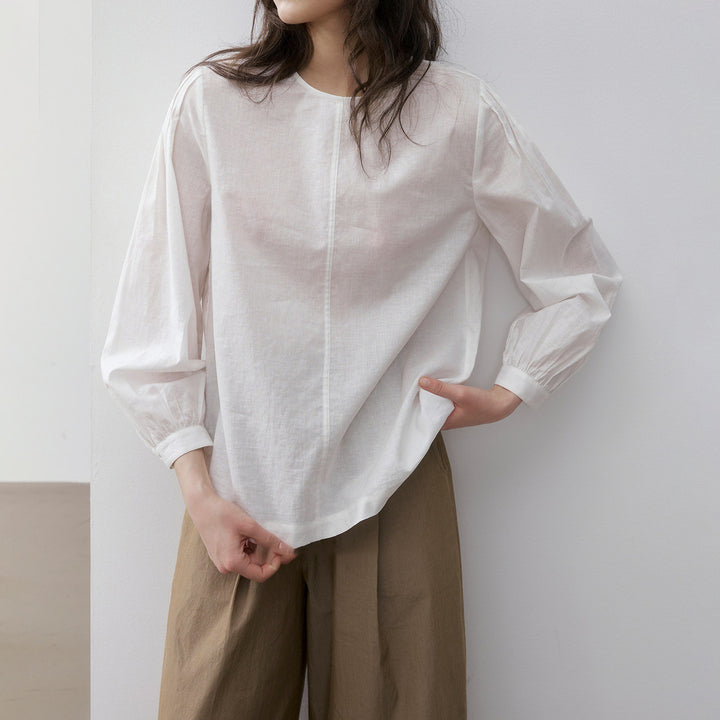 Damen Elegante und lässige Denimbluse Echoarchiv