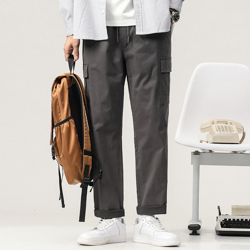 Herren Cargo-Hose mit elastischem Bund und praktischen Taschen Echoarchiv