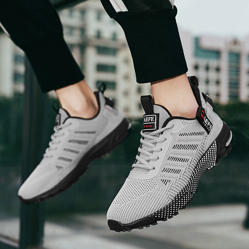 Herren atmungsaktive leichte Laufschuhe mit stoßdämpfender Gelfederung und rutschfester Außensohle Echo Archiv
