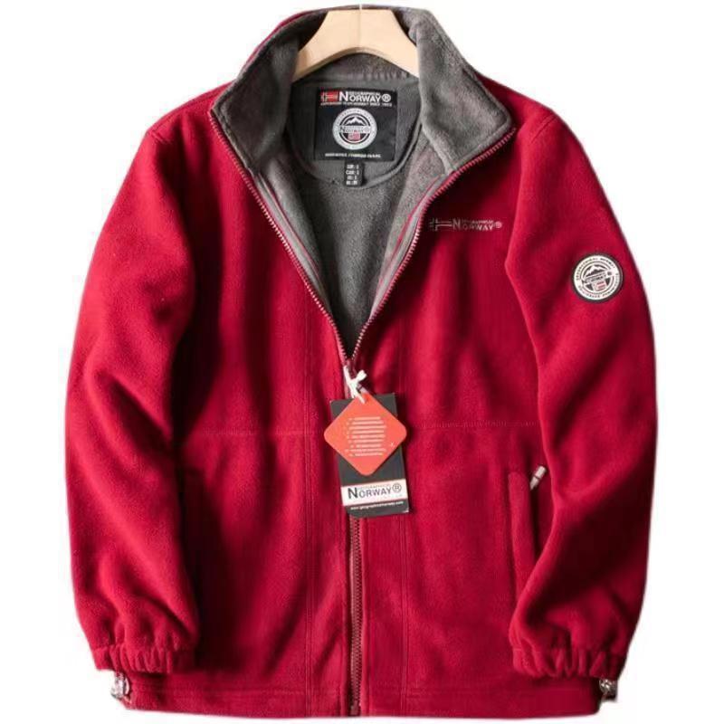 Herren Weiche Fleecejacke Echo Archiv