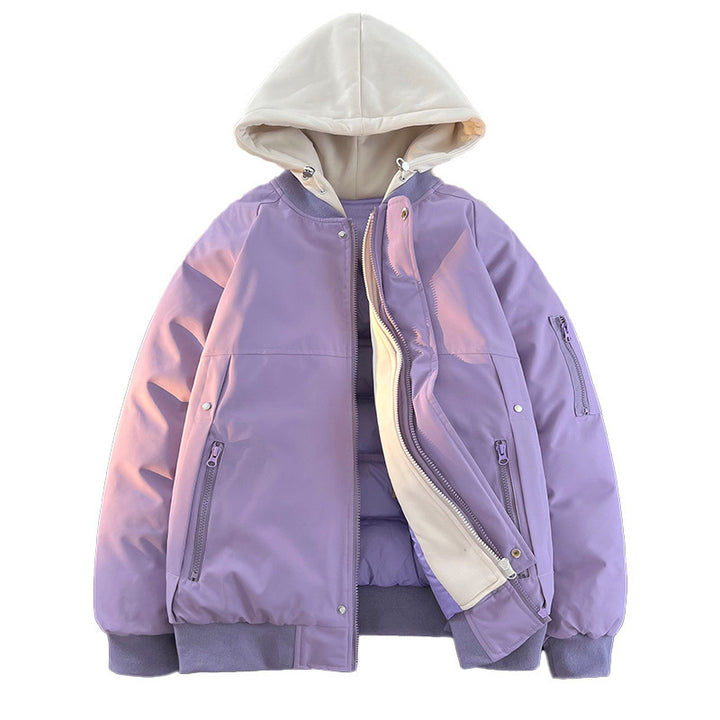 Damen Urbaner Oversized Winterjacke Echo Archiv