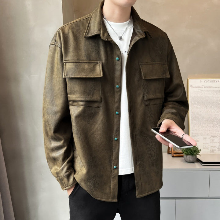 Herren Casual Overshirt Echoarchiv