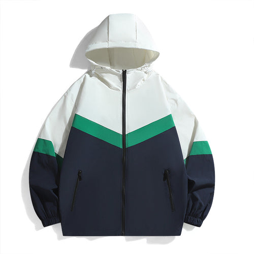 Unisex Sportliche Windbreaker-Jacke Echoarchiv