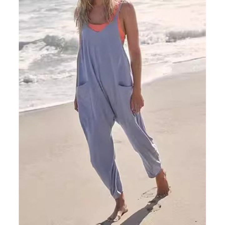 Damen Overall mit lässigem Schnitt und praktischen Taschen Echo Archiv