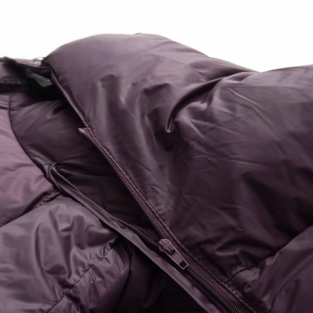 Damen nan kastige Steppjacke mit voluminöser Kapuze, leichter Thermofütterung und Eingrifftaschen Echo Archiv