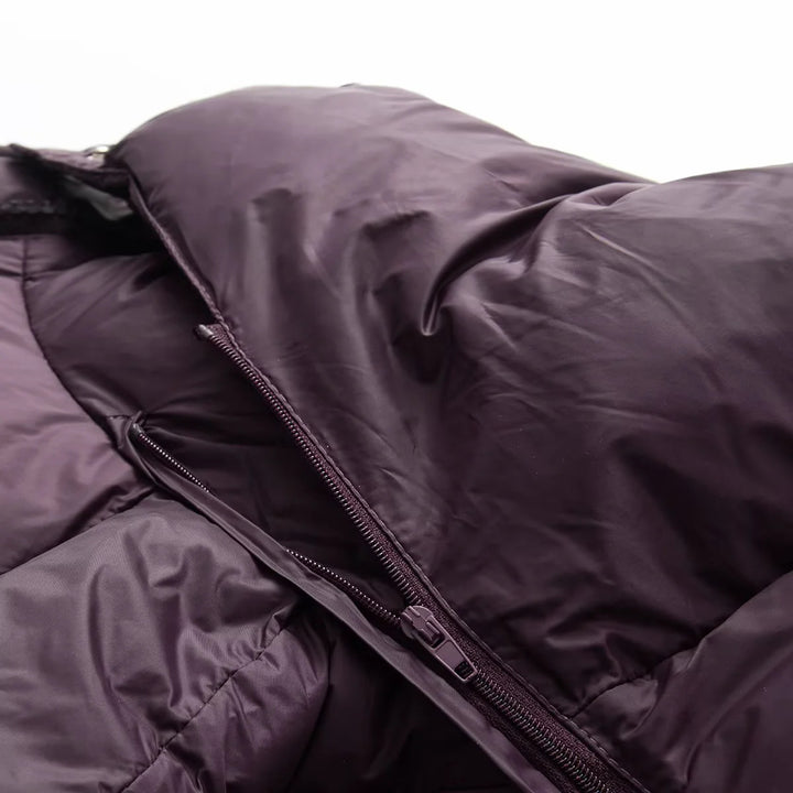 Damen nan kastige Steppjacke mit voluminöser Kapuze, leichter Thermofütterung und Eingrifftaschen Echo Archiv