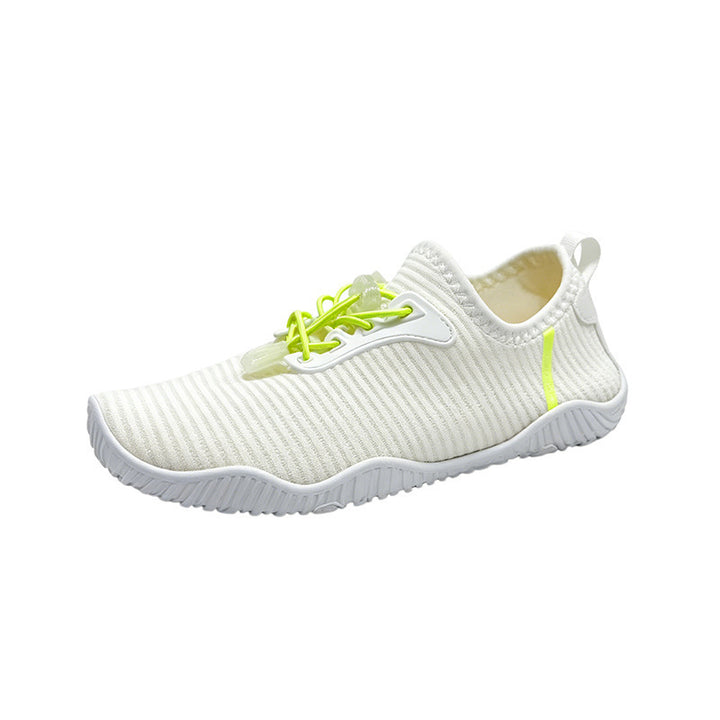 Damen Atmungsaktive Strick-Freizeitschuhe mit rutschfester Flexsohle und Schnell-Lacing Echoarchiv