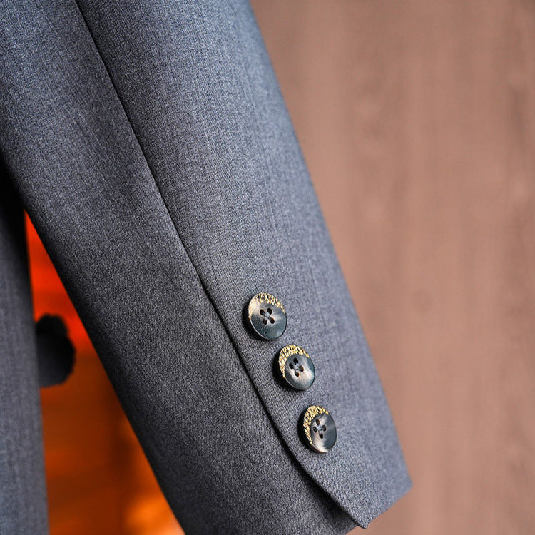 Damen Modischer Blazer mit 3D-Blüten-Details Echoarchiv