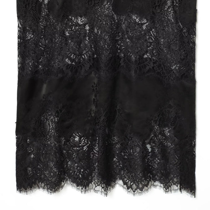 Damen Spitzen-Camisole mit verführerischem V-Ausschnitt und elegantem Spitzenbesatz Echo Archiv